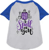 Put a Spell on You Pet Raglan Shirt-3