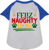 Feliz Naughty Dog Pet Raglan Shirt-3