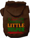 Santa's Little Yelper Pet Hoodie-3