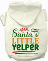 Santa's Little Yelper Pet Hoodie-4