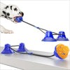 Ultimate Pet Molar Fun: Multifunction Double Tug Rope Balls Sucker Toy-6