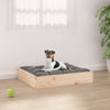 vidaXL Dog Bed Dog Sofa Bed Pet Couch Seat with Wooden Frame Solid Wood Pine-2