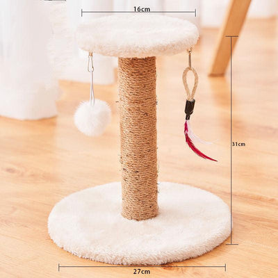 Durable Vertical Cat Scratcher - The Ultimate Anti-Scratch Toy For Cats-2