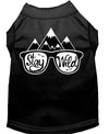 Pet Dog & Cat Shirt Screen Printed, "Stay Wild"-2