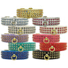 Dog, Puppy & Pet Collar, "Manhattan Rhinestone"-2