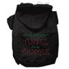 Christmas Pet, Dog & Cat Hoodie Rhinestone, "Don't Get Your Tinsel In A Tangle"-4