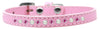 Dog, Puppy and Pet Fashion Collar, "Pearl & Pink Crystals"-2