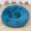 Round Cat Bed Warm Sleeping Cat Nest For Dogs Basket Pet Products Cushion Soft Long Plush Cat Pet Bed Mat Cat House Animals Sofa-8